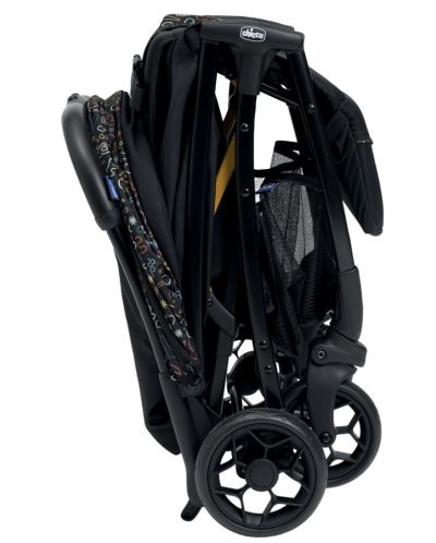 Лятна количка Chicco - Glee, Playful Black - 7