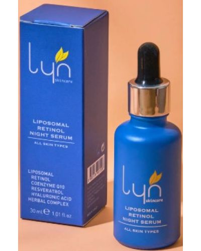 Lyn Нощен серум Liposomal Retinol, 30 ml - 4