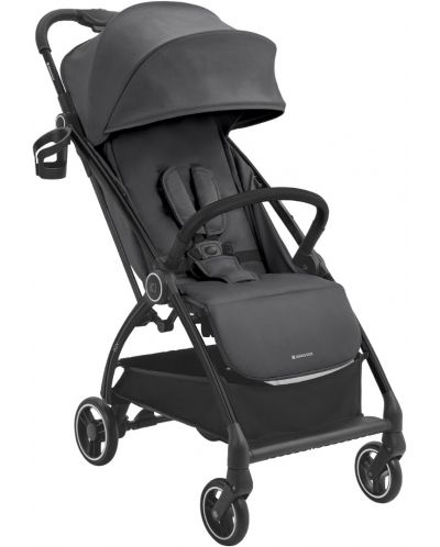Лятна бебешка количка с автоматично сгъване KikkaBoo - Joy, Dark Grey - 1