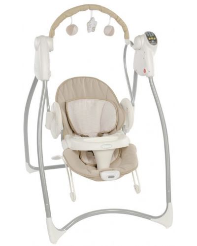 Люлка-шезлонг 2 в 1 Graco - Swing'n Bounce, Benny &amp; Bell
