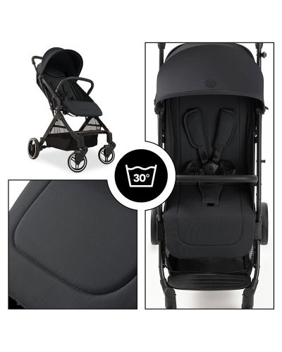 Лятна бебешка количка Hauck - Travel N Care Plus, черна - 3