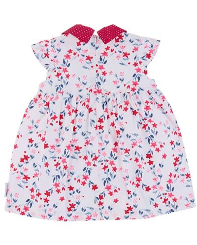 Лятна бебешка памучна рокля Sterntaler - На цветя, 86 cm, 12-18 месеца - 2