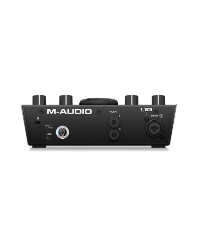 Аудио контролер M-Audio - AIR 192-4, черен - 3