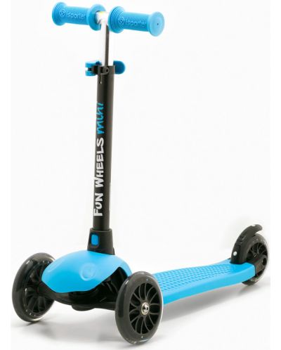 Тротинетка със седалка Fun Kids Fun Wheel Mini Plus - Синя - 1