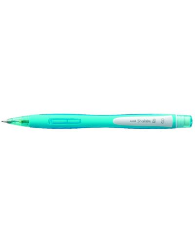 Автоматичен молив Uniball Shalaku S – Светлосин, 0.5 mm - 1