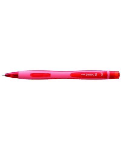 Автоматичен молив Uniball Shalaku S – Червен, 0.5 mm - 1