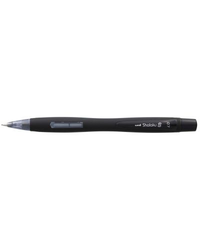 Автоматичен молив Uniball Shalaku S – Черен, 0.7 mm - 1