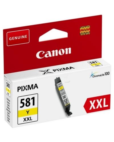 Мастилница Canon - CLI-581 XXL, за PIXMA TS 9150, жълта - 1