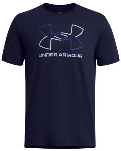 Мъжка тениска Under Armour - Foundation , синя - 1