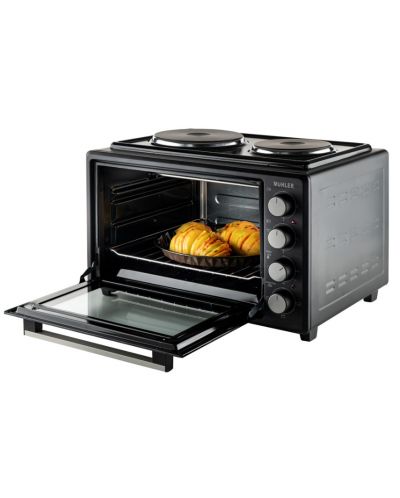 Малка готварска печка Muhler - MC-3522, 3300W, 35 l, черна - 3