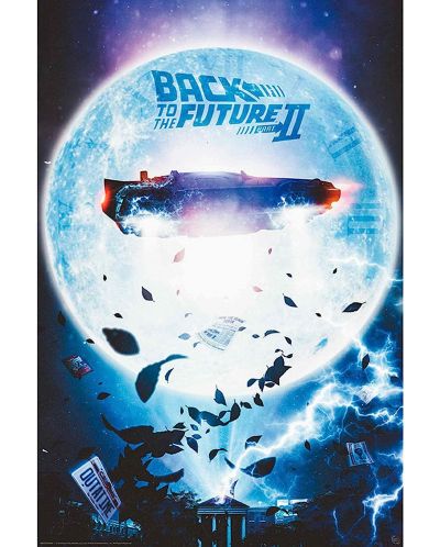Макси плакат GB eye Movies: Back to the Future - Flying DeLorean - 1