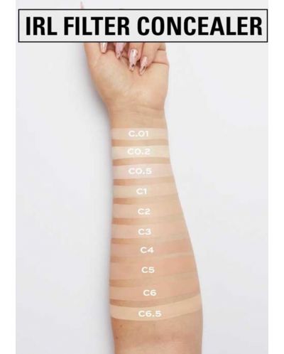 Makeup Revolution Дълготраен коректор IRL Filter Finish, C6.5, 6 g - 5