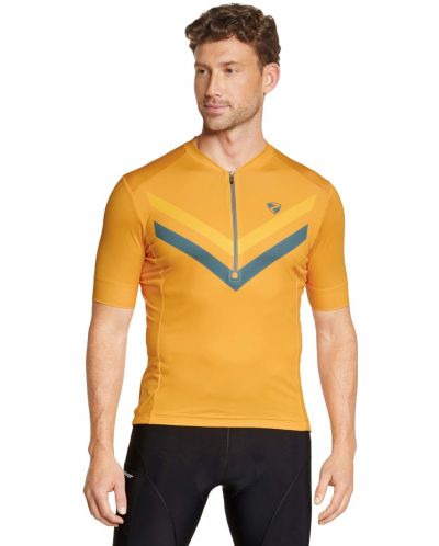 Мъжка тениска за колоездене Ziener - Nagnus , жълта - 3