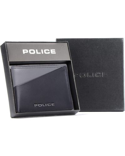Мъжки портфейл Police - Boss, черен с тъмносиньо - 4