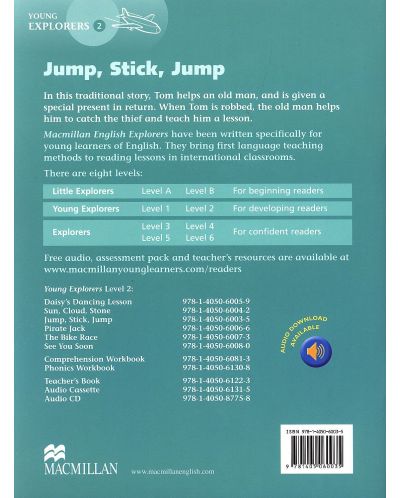Macmillan Explorers Phonics: Jump, Stick, Jump (ниво Young Explorer's 2) - 2