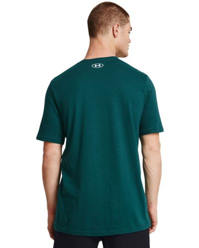 Мъжка тениска Under Armour - Foundation , зелена - 3