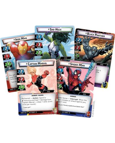 Настолна игра Marvel Champions: The Card Game - Стратегическа - 3