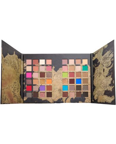 Makeup Revolution Game of Thrones Палитра сенки Westeros Map, 48 цвята - 1