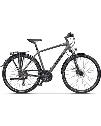 Мъжки велосипед със скорости Cross - Travel Gent, 28'', 480 mm, сив - 1