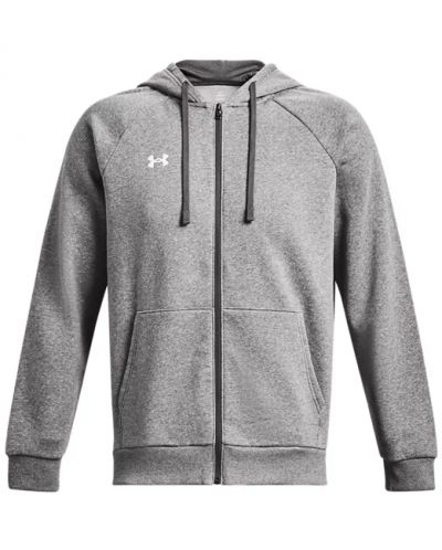 Мъжки суитшърт Under Armour - UA Rival Fleece FZ, сив - 1