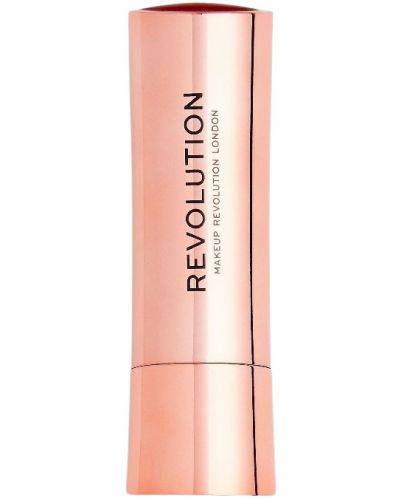 Makeup Revolution Satin Kiss Червило за устни Ruby Red, 3.5 g - 2