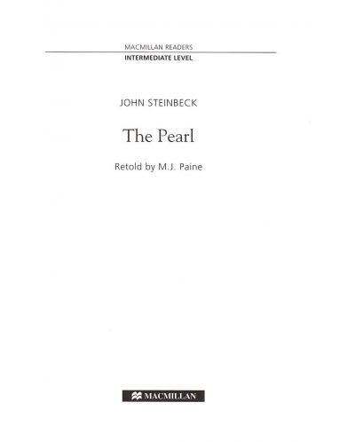 Macmillan Readers: Pearl + CD (ниво Intermediate) - 3