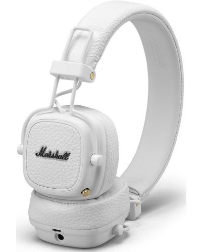 Безжични слушалки Marshall - Major III, бели - 4