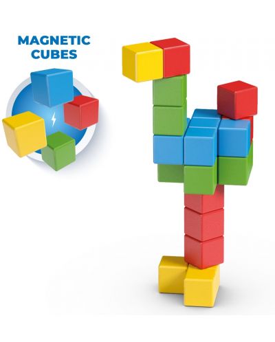 Магнитни кубчета Geomag - Magicube Творения, 24 части - 4