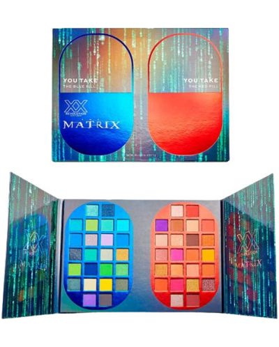 Makeup Revolution The Matrix Палитра сенки XX Neo, 48 цвята - 1