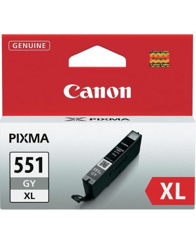 Мастилена касета Canon - CLI-551XL GY, за PIXMA IP 7250, Grey