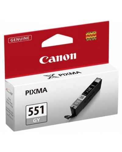 Мастилница Canon - CLI-551 GY, за PIXMA IP 7250, Grey - 1