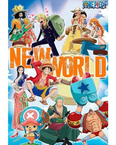 Макси плакат GB eye Animation: One Piece - New World Crew - 1