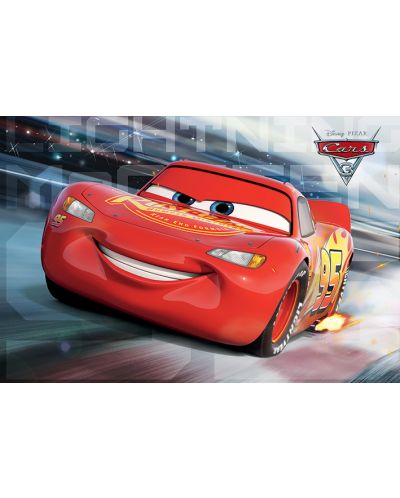 Макси плакат Pyramid - Cars 3 (McQueen Race) - 1