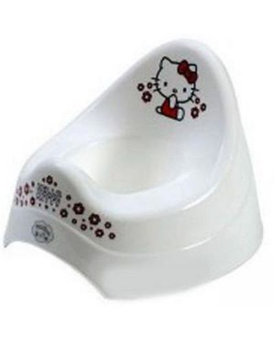 Бебешко гърне Maltex - Hello Kitty, бяло, музикално