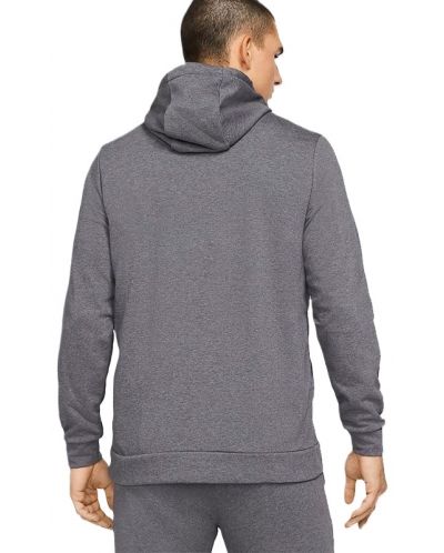 Мъжки суитшърт Nike - Dry-FIT Fleece, размер L, сив - 3