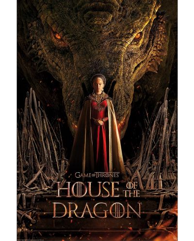 Макси плакат GB eye Television: House of the Dragon - One Sheet - 1
