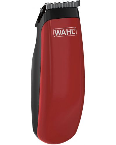 Машинка за подстригване Wahl - Home Pro 100 Combo, 1-25 mm, червена - 3