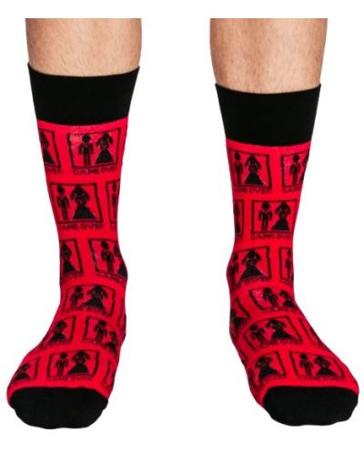 Мъжки чорапи Crazy Sox - Гейм Оувър, размер 40-45 - 1
