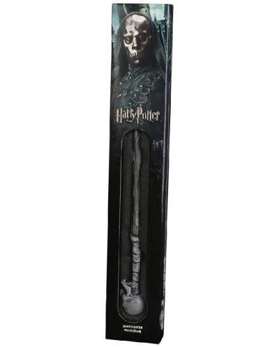 Магическа пръчка The Noble Collection Movies: Harry Potter - Death Eater Eater Skull, 38 cm - 2