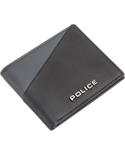 Мъжки портфейл Police - Boss, черен с тъмносиньо - 1