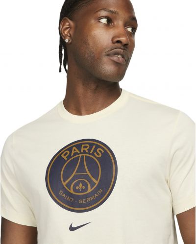 Мъжка тениска Nike - Paris Saint-Germain , светложълта - 4
