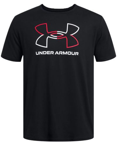 Мъжка тениска Under Armour - Foundation , черна - 1