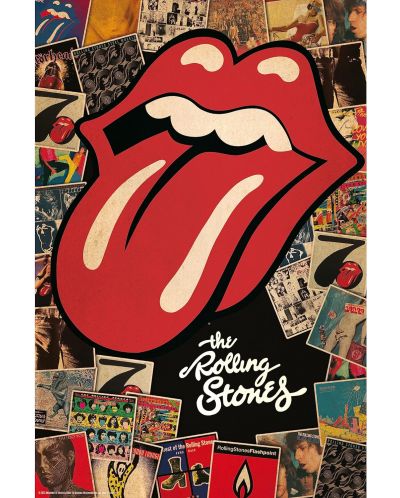 Макси плакат GB eye Music: The Rolling Stones - Collage - 1