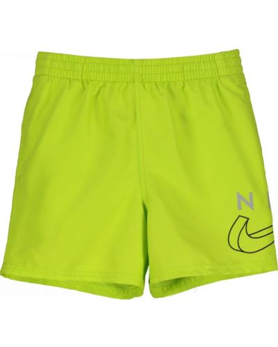 Детски плувни шорти Nike - Split Logo Lap, зелени - 1