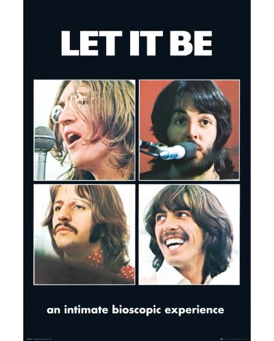 Макси плакат GB eye Music: The Beatles - Let It Be - 1