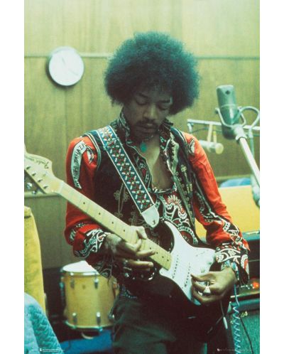 Макси плакат GB eye Music: Jimi Hendrix - Studio - 1