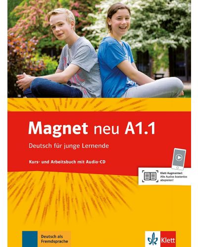 Magnet neu A1.1: Deutsch für junge Lernende. Kurs- und Arbeitsbuch mit Audio-CD - 1