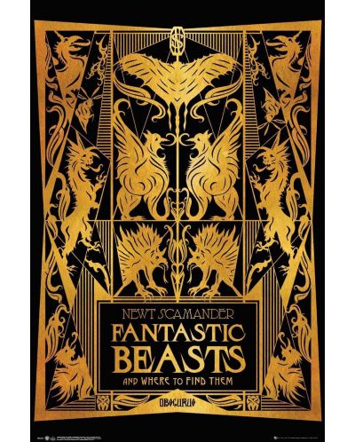 Макси плакат GB eye Movies: Fantastic Beasts 2 - Book Cover - 1