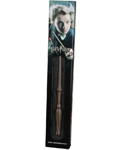 Магическа пръчка The Noble Collection Movies: Harry Potter - Luna Lovegood, 38 cm - 3