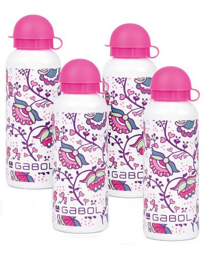 Алуминиева бутилка за вода Gabol - Magic, 500 ml